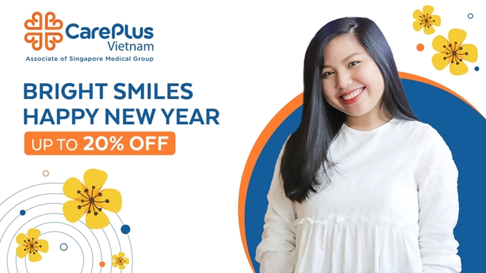 Bright smiles - Happy New Year - Up to 20% off
