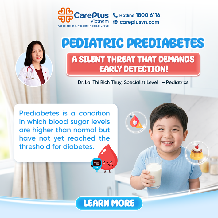PREDIABETES IN CHILDREN: A SILENT THREAT THAT REQUIRES EARLY DETECTION!