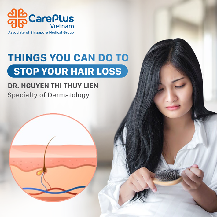 THINGS YOU CAN DO TO STOP YOUR HAIR LOSS  