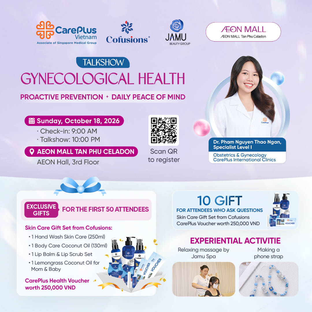 🌷 TALKSHOW: GYNECOLOGICAL HEALTH: PROACTIVE PREVENTION – DAILY PEACE OF MIND 