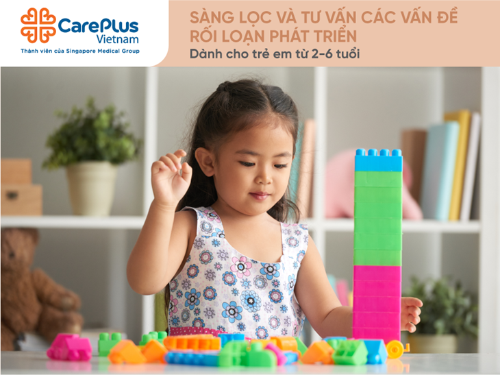 Sàng lọc và tư vấn các vấn đề về rối loạn phát triển dành cho trẻ từ 2-6 tuổi 