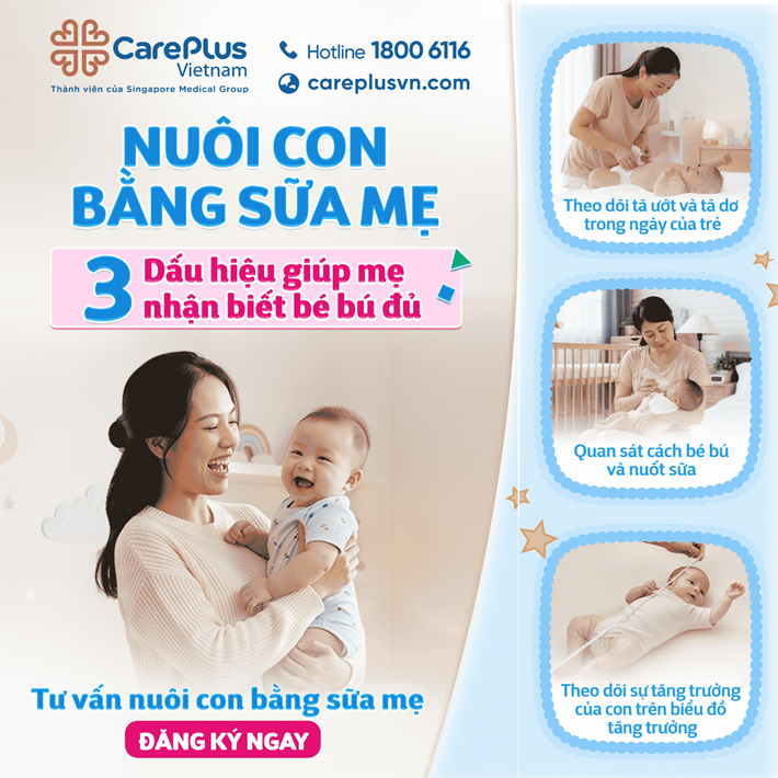 NUÔI CON BẰNG SỮA MẸ: LÀM SAO BIẾT BÉ ĐÃ BÚ ĐỦ HAY CHƯA? 