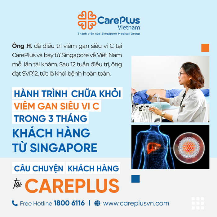 HÀNH TRÌNH CHỮA KHỎI VIÊM GAN C SAU 3 THÁNG ĐIỀU TRỊ - KHÁCH HÀNG TỪ SINGAPORE 