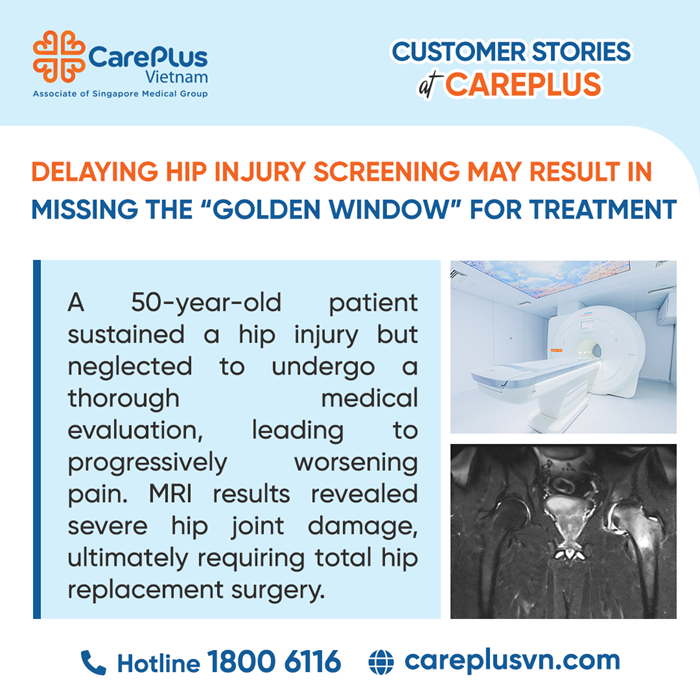 DELAYING HIP INJURY SCREENING CAN COST YOU THE “GOLDEN WINDOW” FOR TREATMENT 