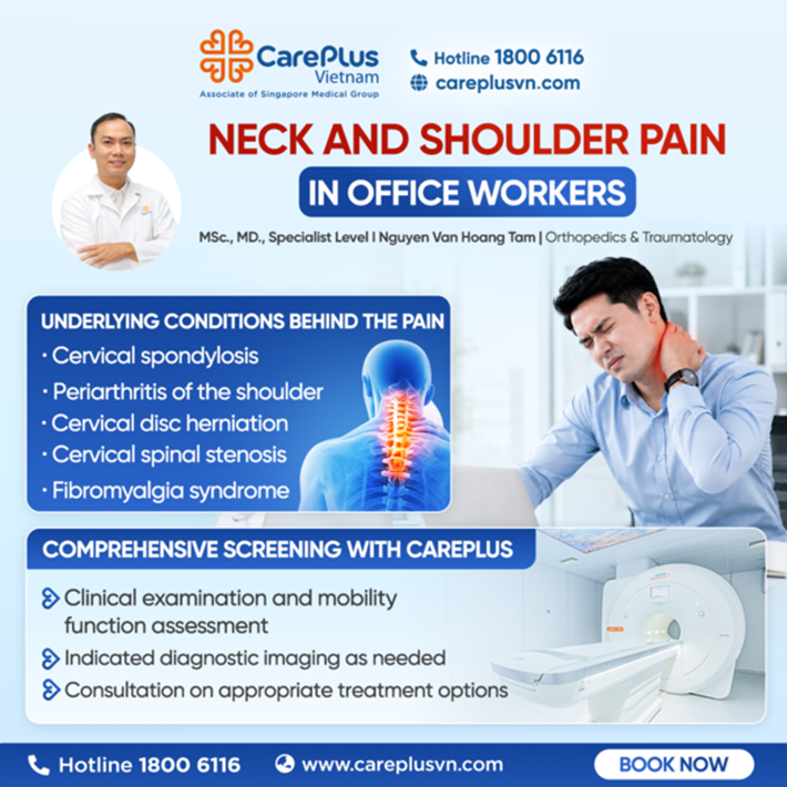 NECK & SHOULDER PAIN IN OFFICE WORKERS - COMMON, BUT NOT TO BE TAKEN LIGHTLY 