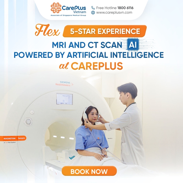 FLEX 5-STAR EXPERIENCE: MRI & CT SCANS POWERED BY ARTIFICIAL INTELLIGENCE (AI) AT CAREPLUS 