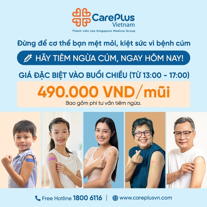 ĐỪNG ĐỂ CƠ THỂ BẠN MỆT MỎI, KIỆT SỨC VÌ BỆNH CÚM - HÃY TIÊM NGỪA CÚM NGAY HÔM NAY!   