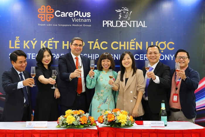 CAREPLUS INTERNATIONAL CLINICS OFFICIALLY BECOME STRATEGIC COOPERATION WITH PRUDENTIAL VIETNAM