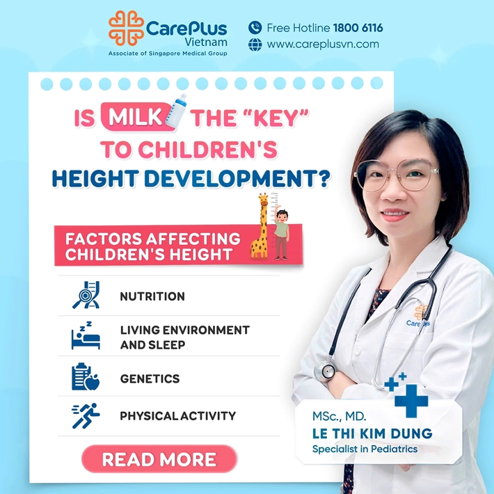 IS MILK THE “KEY” TO A CHILD’S HEIGHT DEVELOPMENT?    